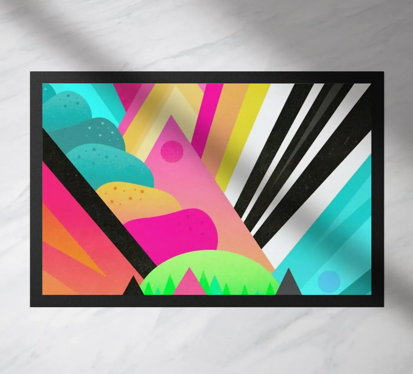 Space Garden doormat by Elisabeth Fredriksson