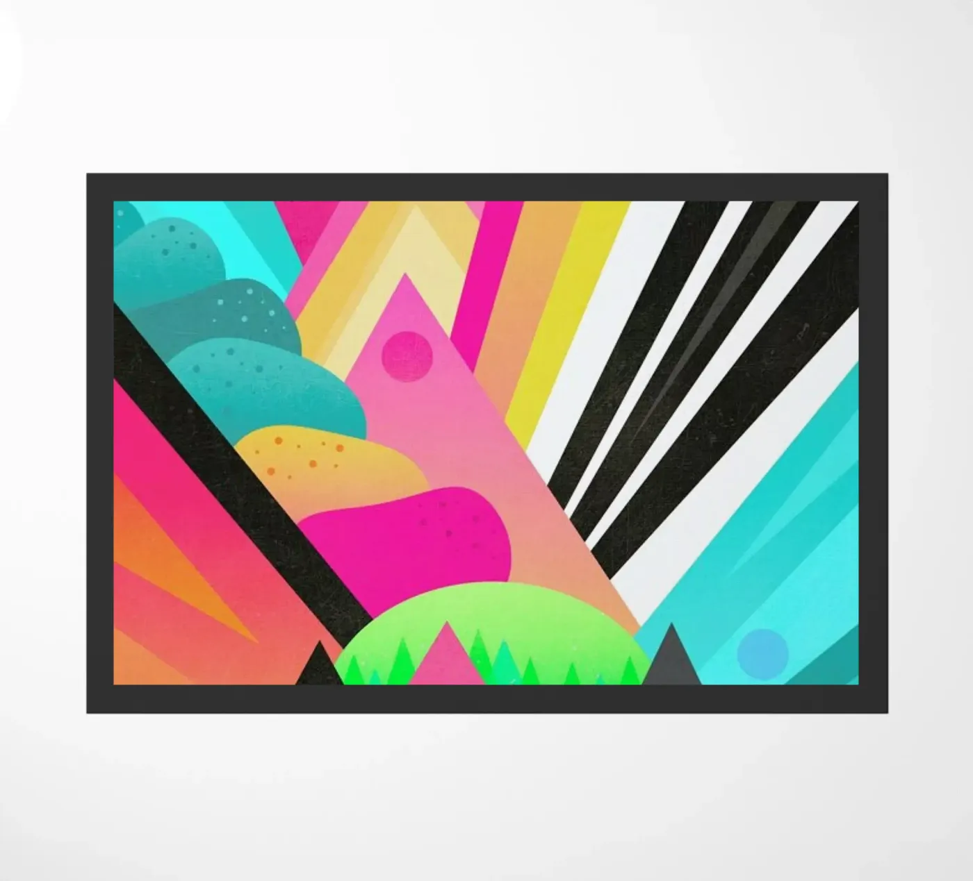 Space Garden doormat by Elisabeth Fredriksson