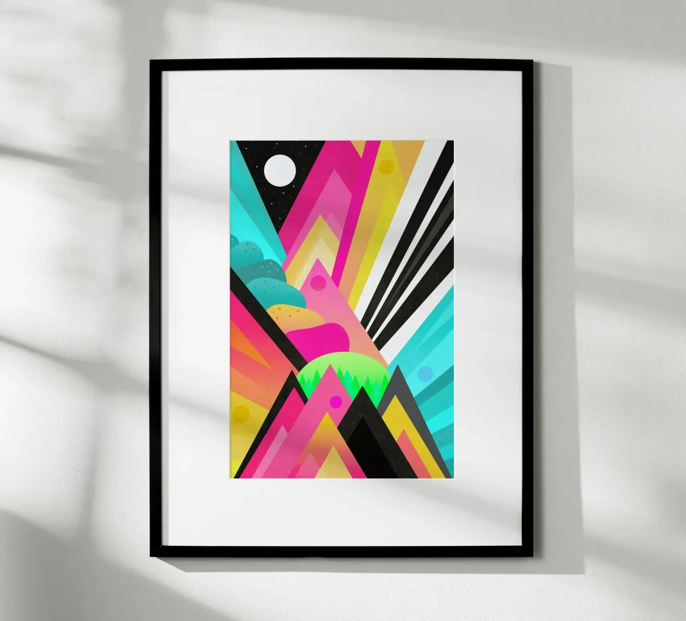 Space Garden poster by Elisabeth Fredriksson