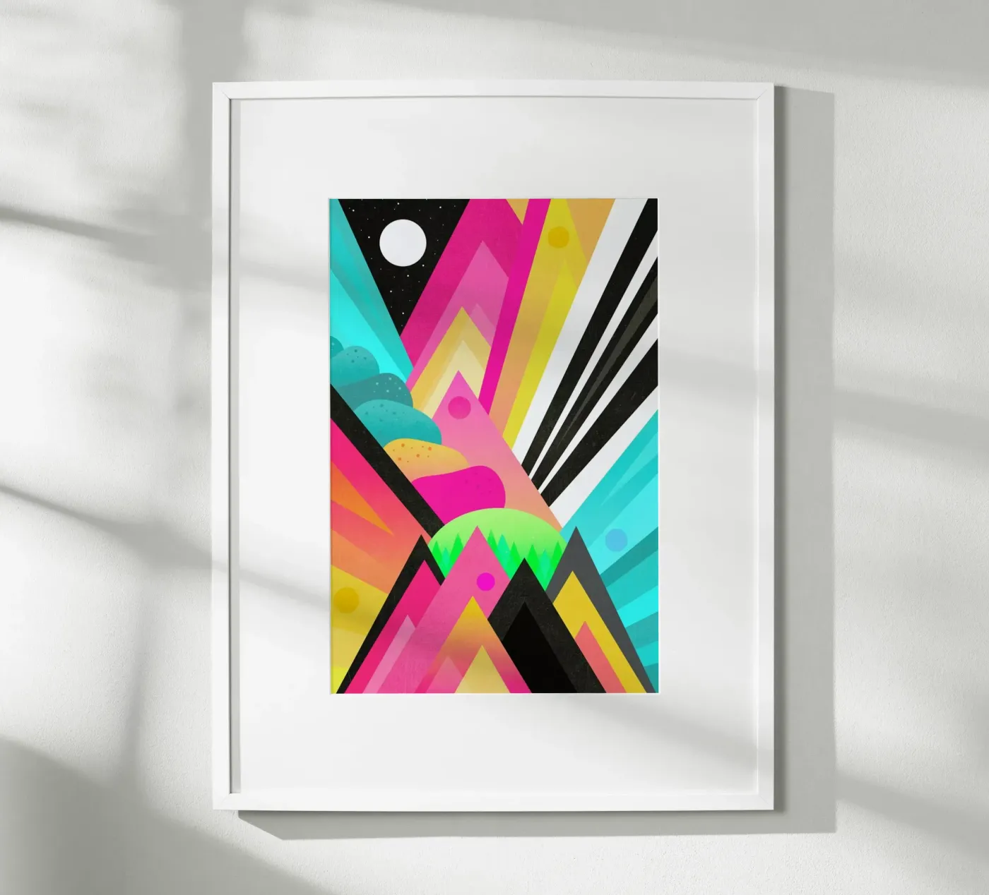 Space Garden poster by Elisabeth Fredriksson