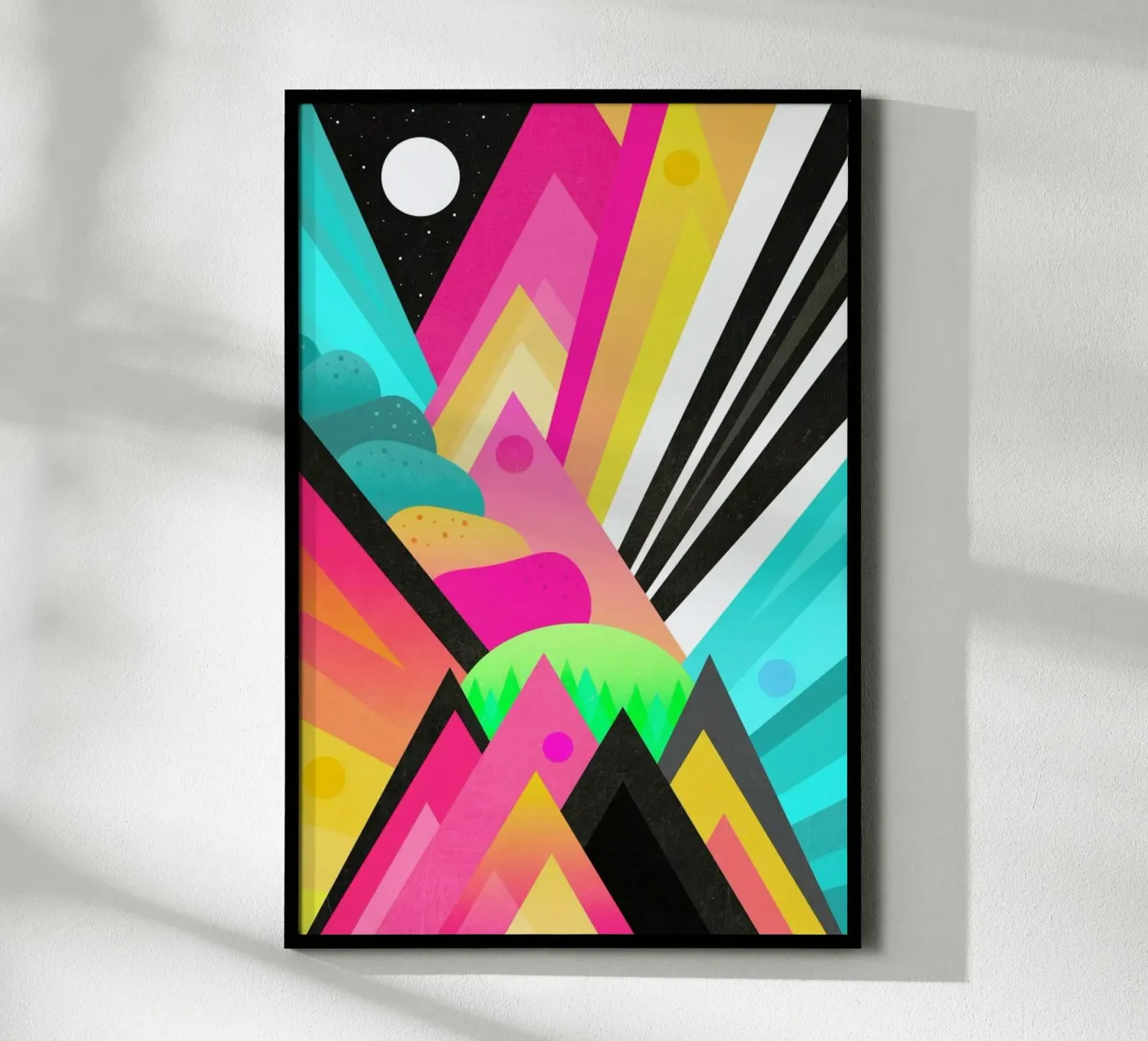 Space Garden poster by Elisabeth Fredriksson