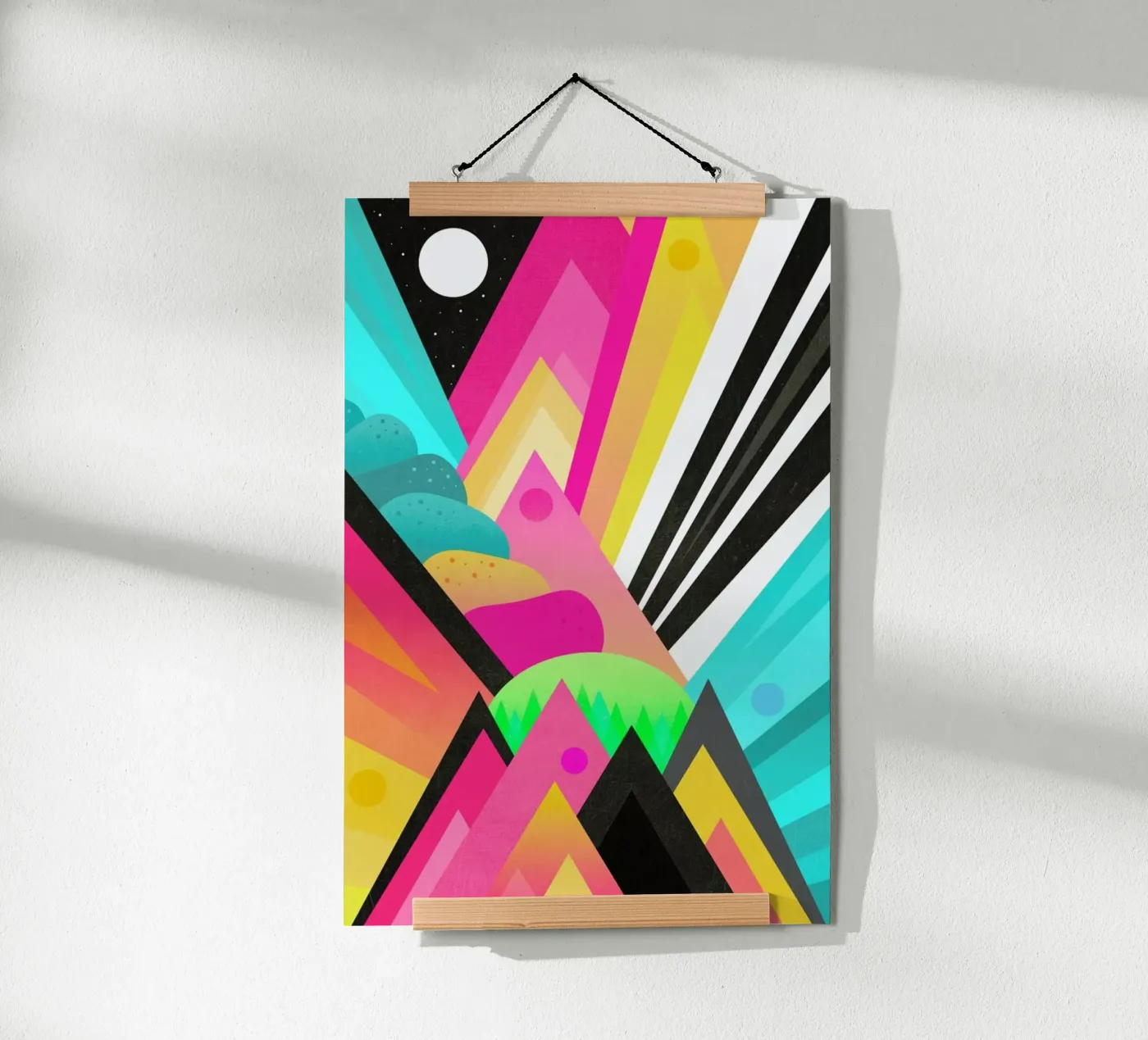 Space Garden poster by Elisabeth Fredriksson