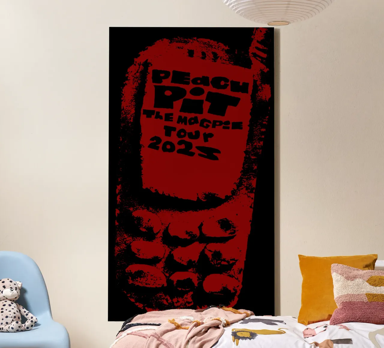 The Magpie Tour Classic T-Shirt canvas with Floater frame by mannys_artt
