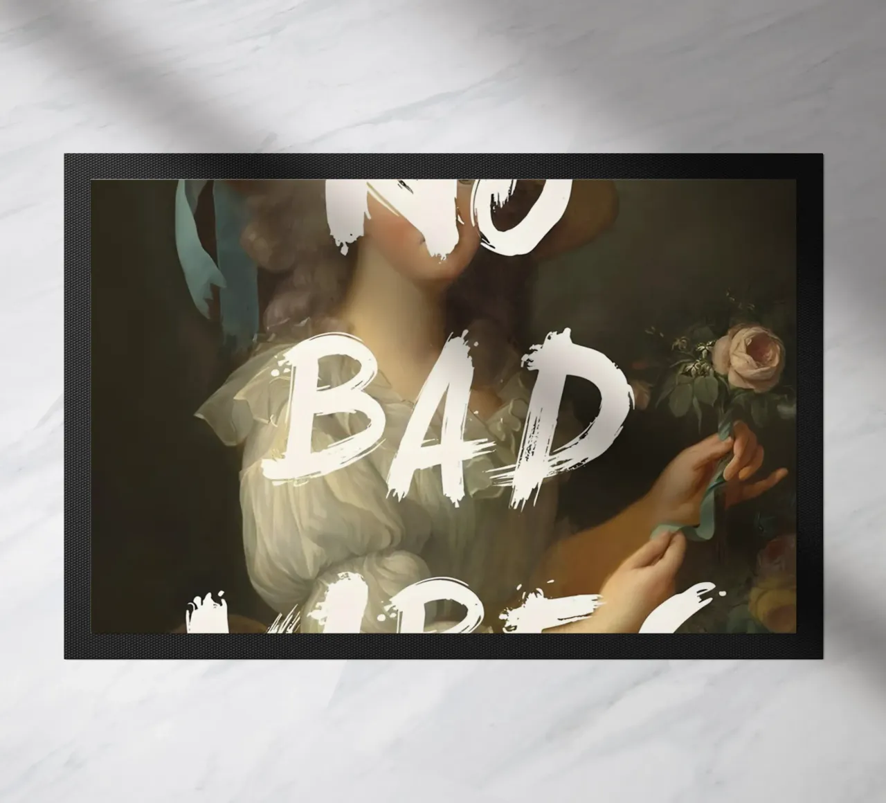 'No Bad Vibes' zerbino da Type & Tape