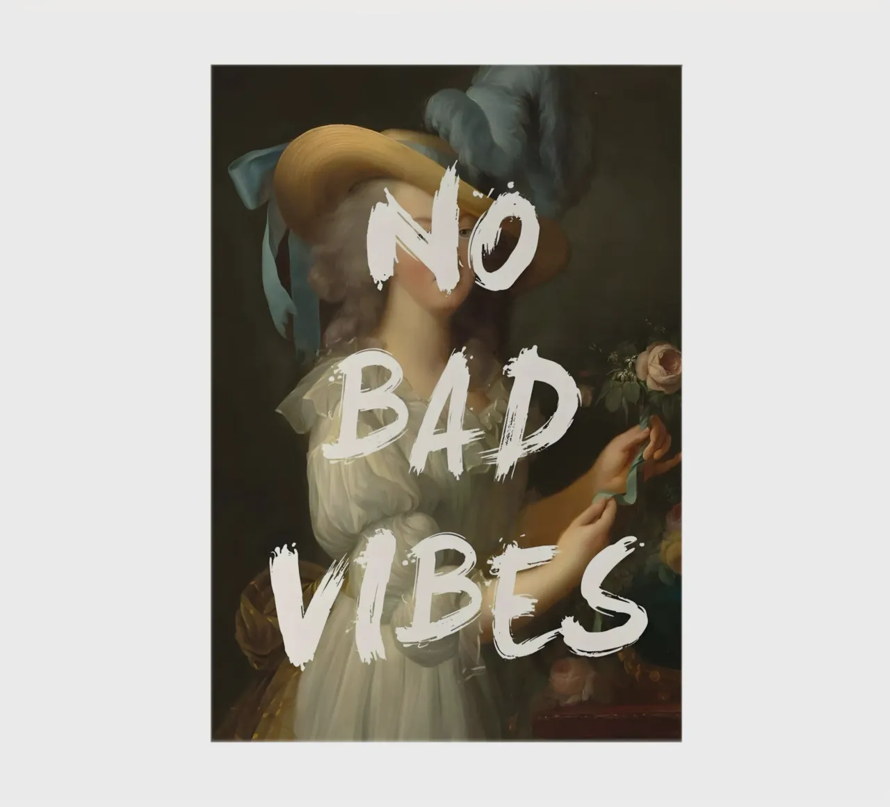 'No Bad Vibes' notebook by Type & Tape