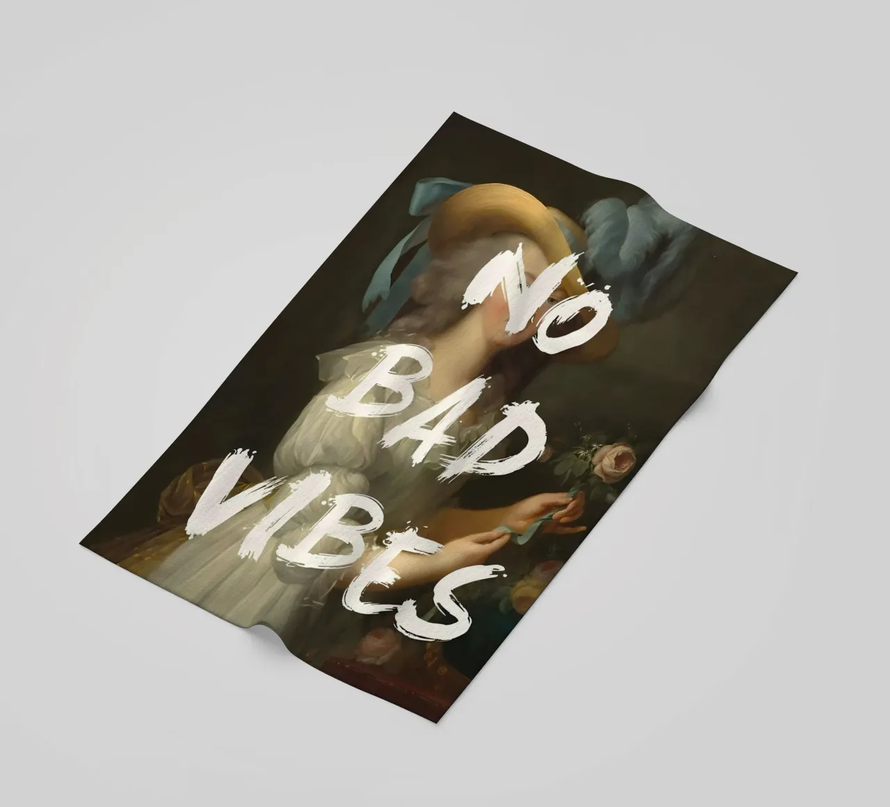 'No Bad Vibes' telo mare da Type & Tape