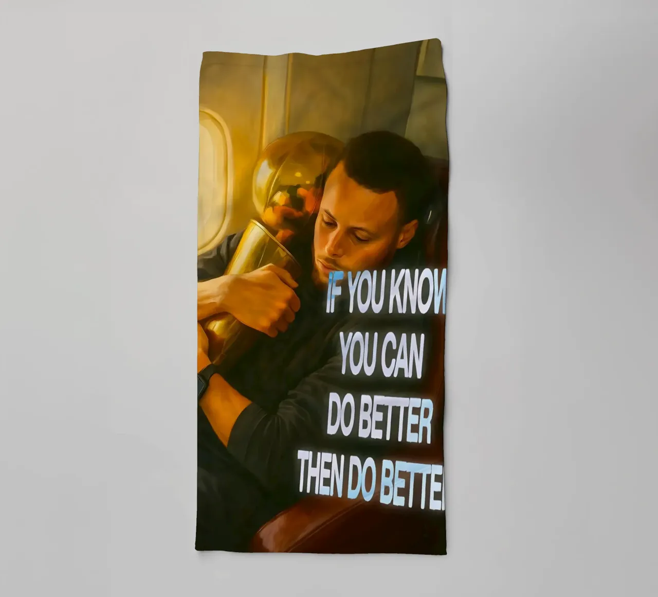 you know you can do better asciugamano da bagno da Type & Tape