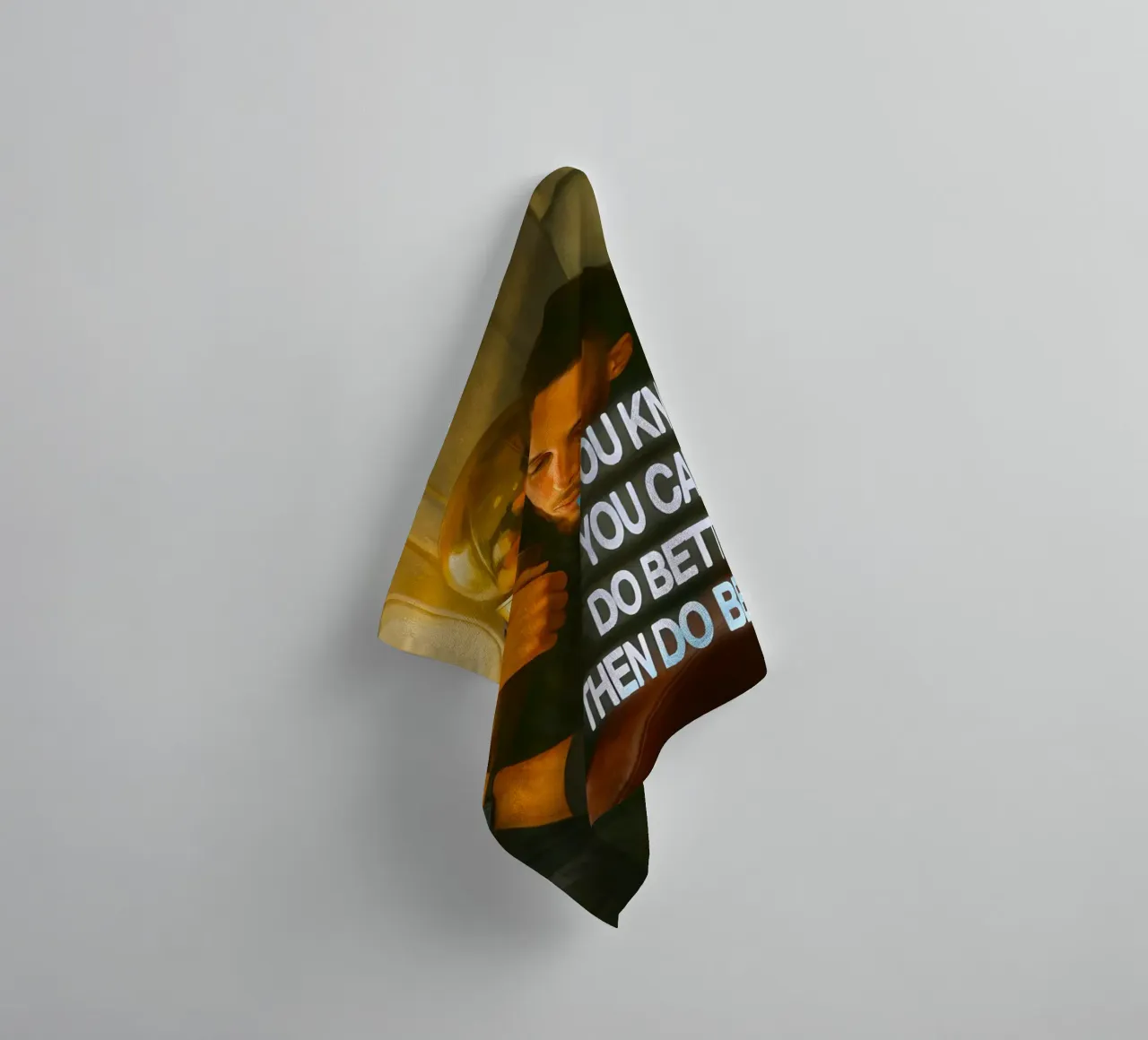you know you can do better asciugamano da bagno da Type & Tape