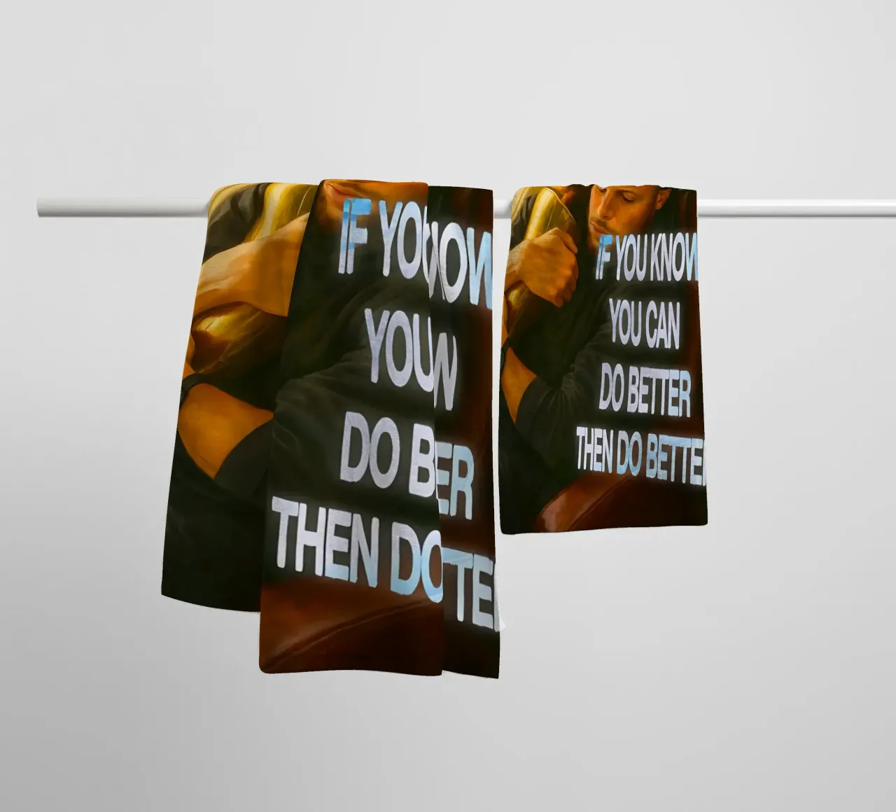 you know you can do better asciugamano da bagno da Type & Tape