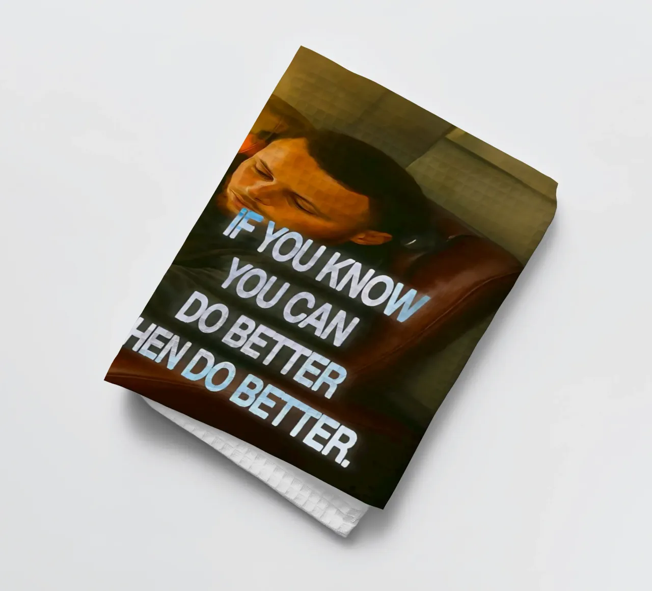 you know you can do better canovaccio da cucina da Type & Tape