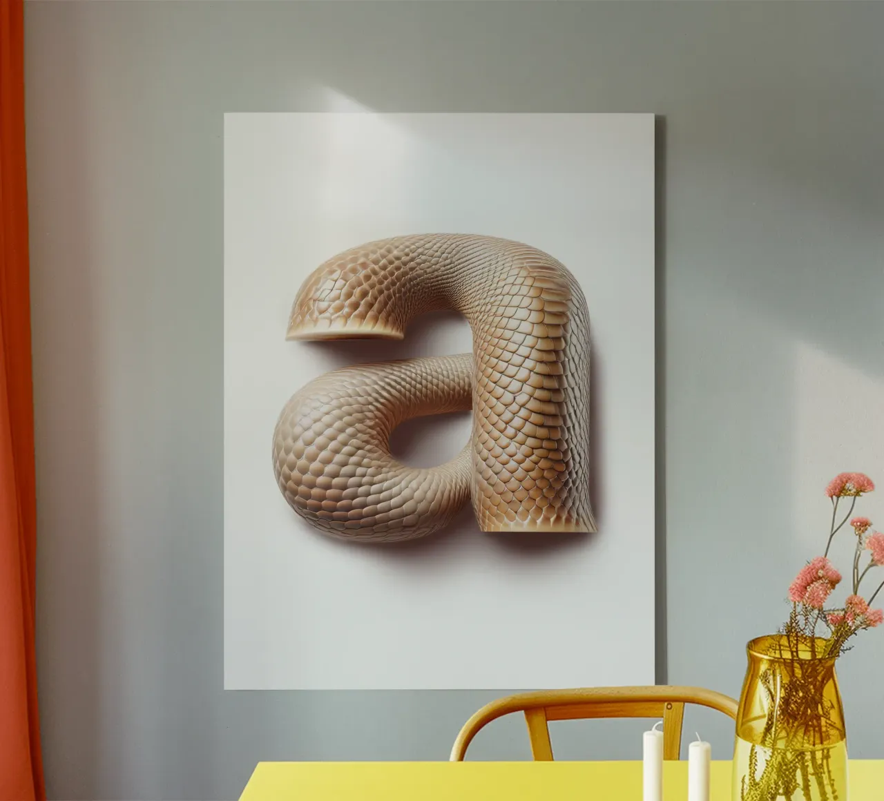 a - armadillo tela con Cornice a cassetta da The True Type