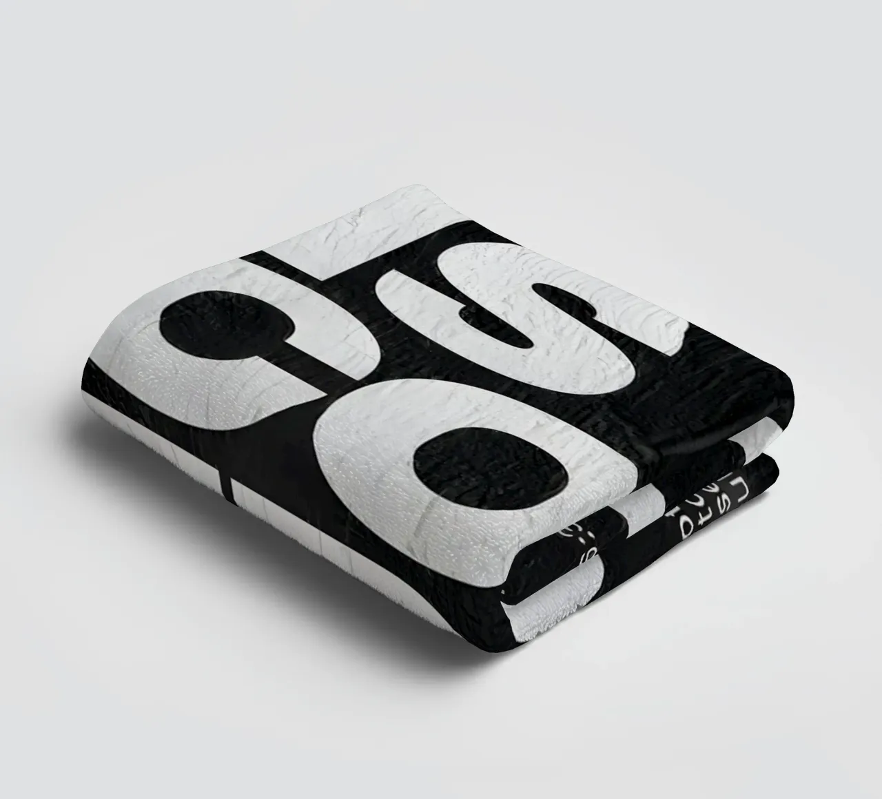 'God is in control asciugamano da bagno da Type & Tape
