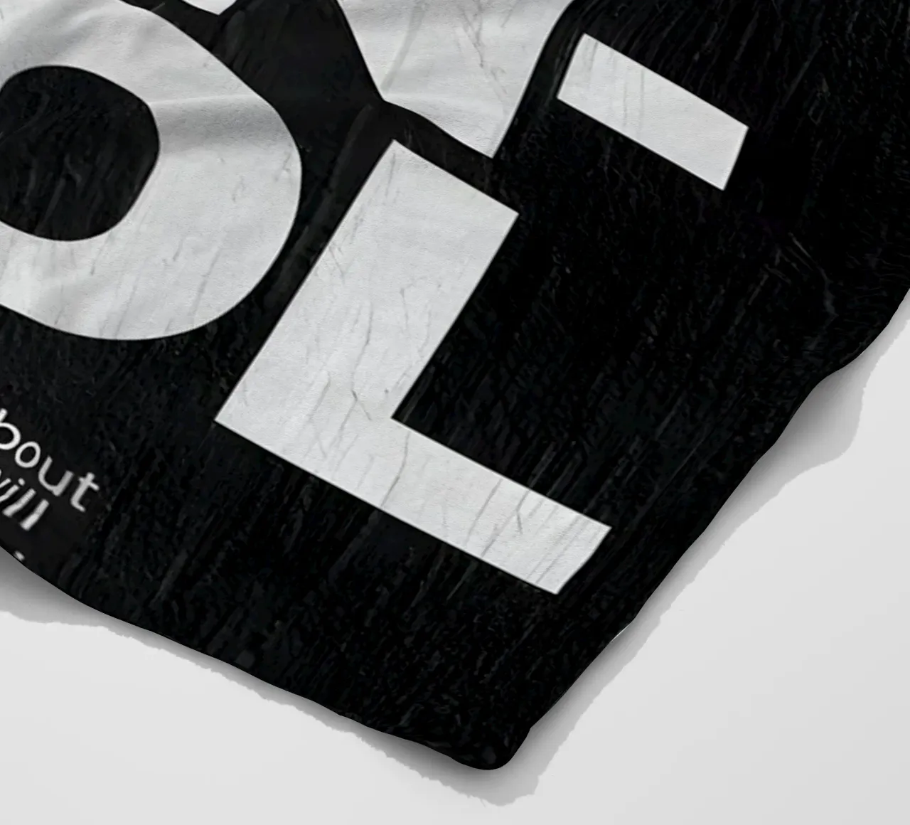 'God is in control coperta in pile da Type & Tape