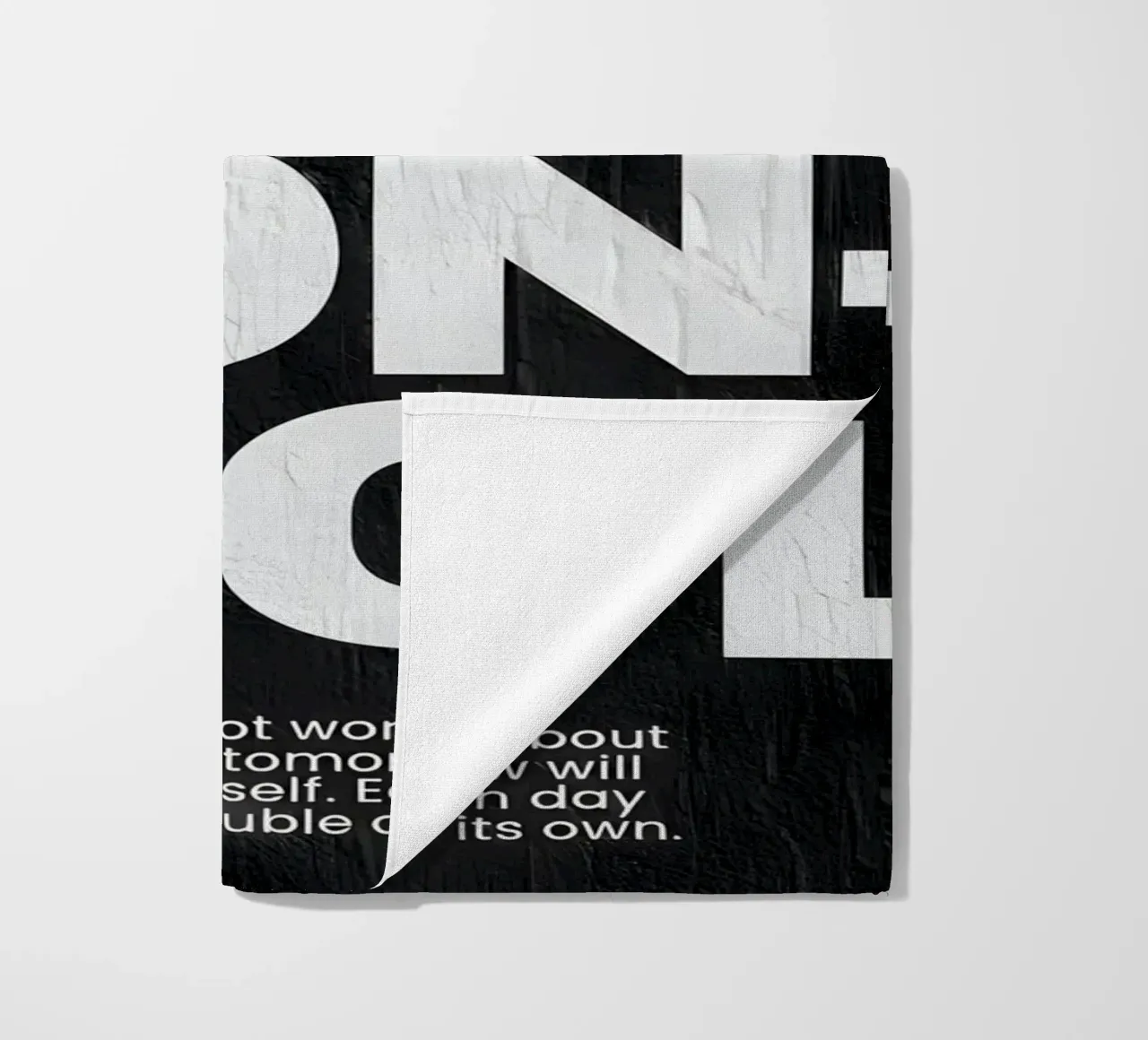 'God is in control telo mare da Type & Tape