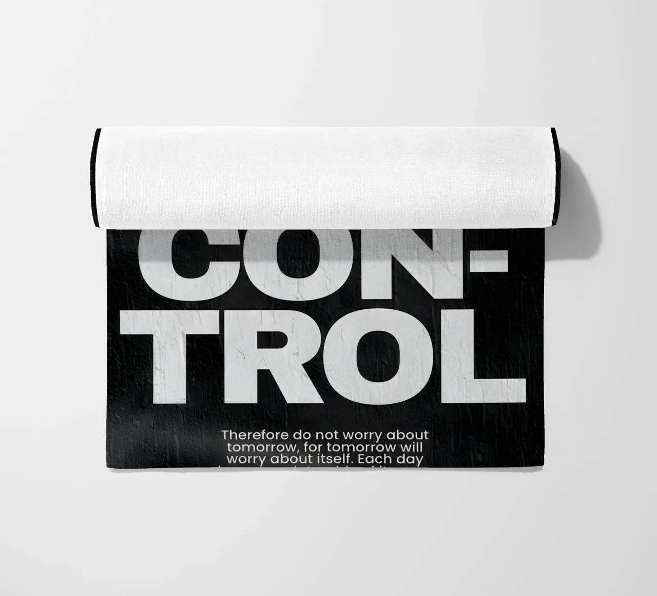 'God is in control telo mare da Type & Tape