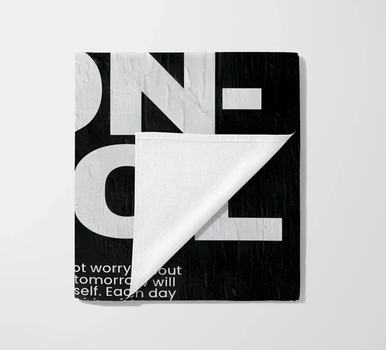 'God is in control telo mare da Type & Tape