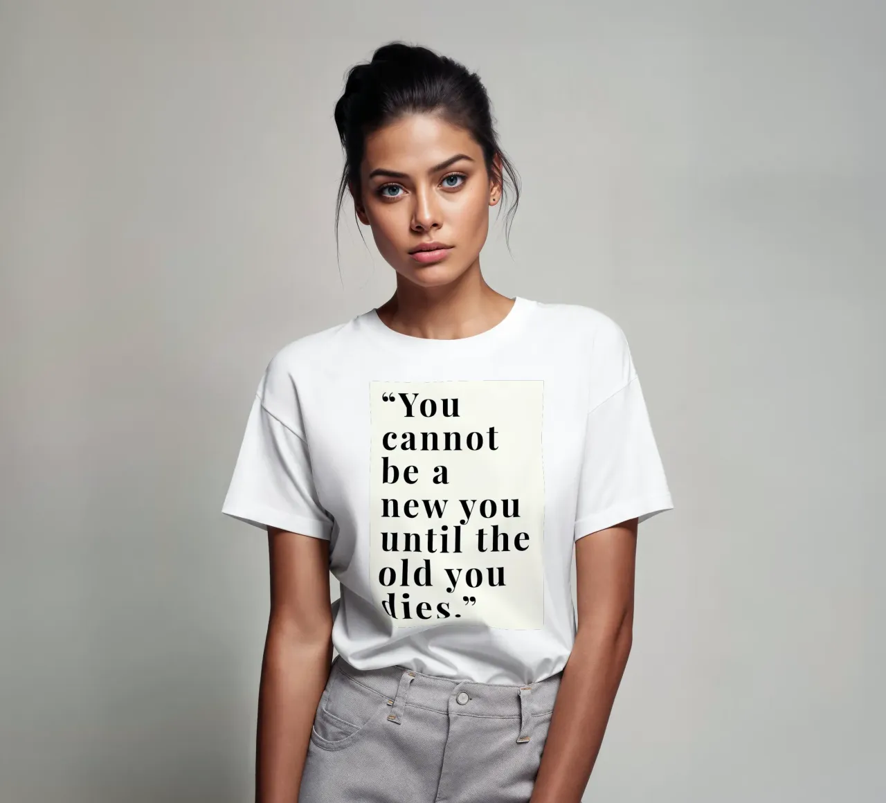 'You cannot be a new t-shirt da Type & Tape