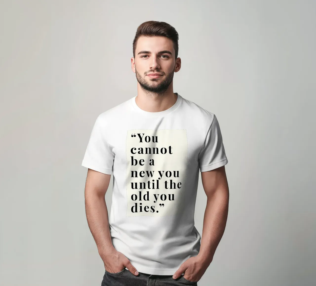 'You cannot be a new t-shirt da Type & Tape