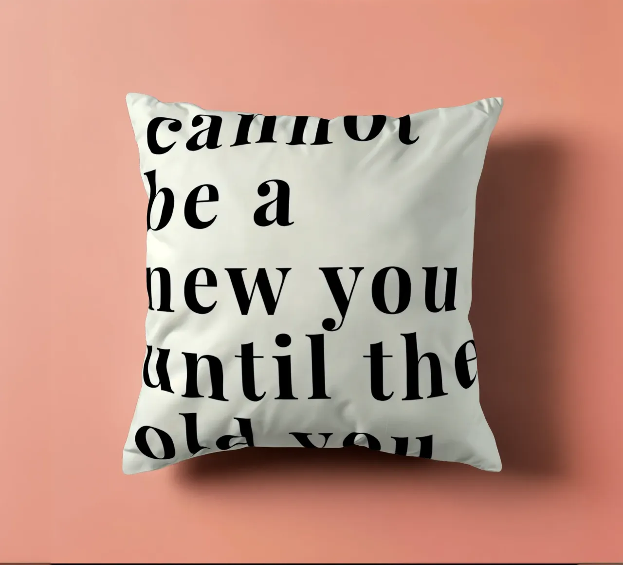 'You cannot be a new cuscino da Type & Tape