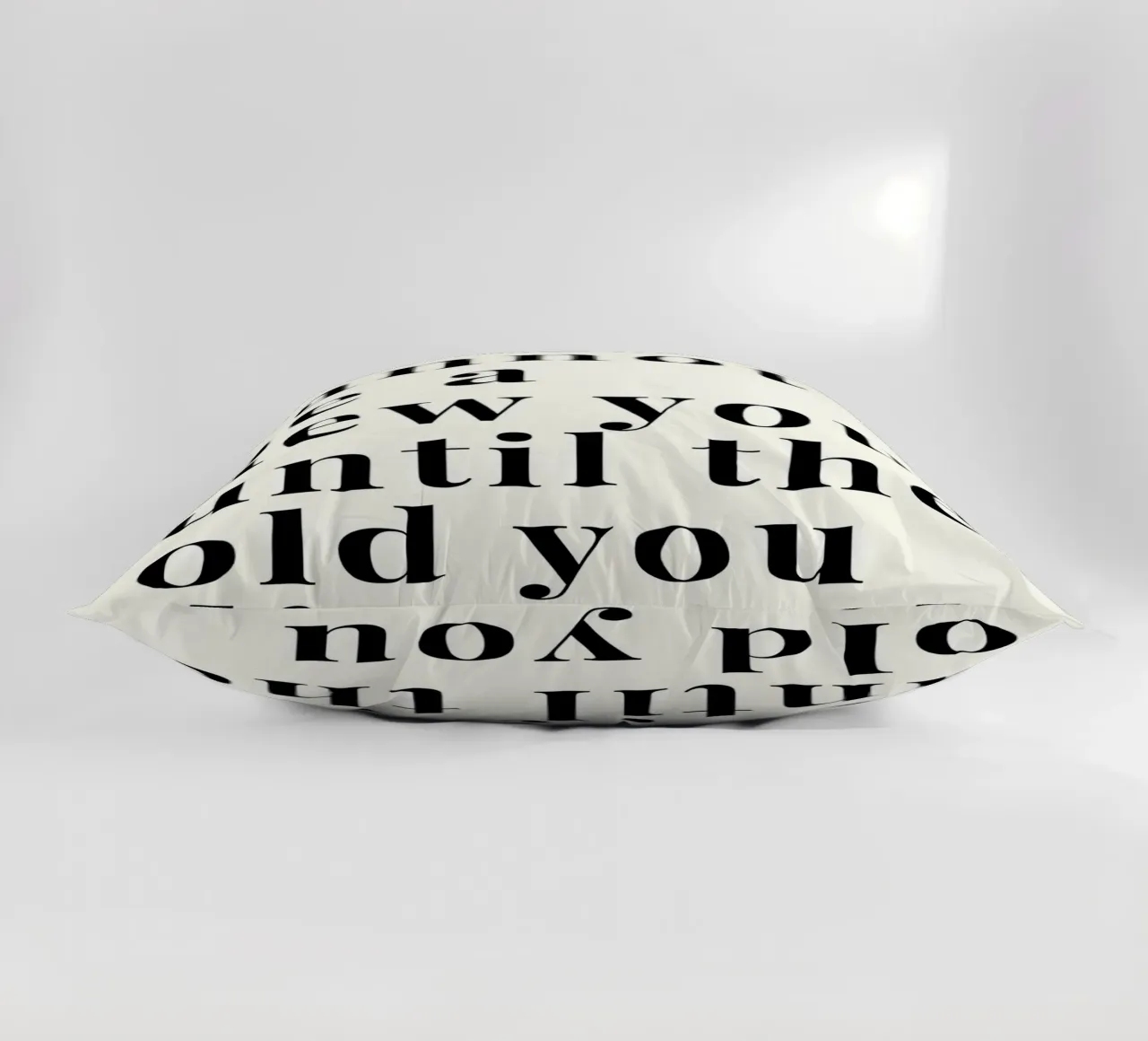 'You cannot be a new cuscino da Type & Tape