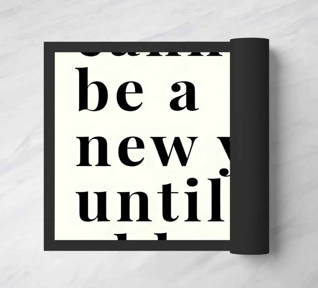 'You cannot be a new zerbino da Type & Tape