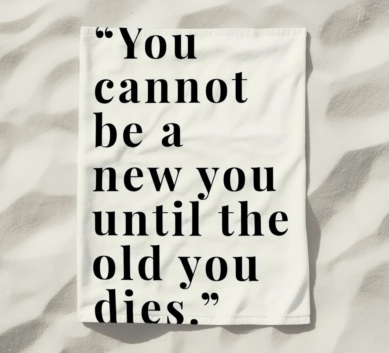 'You cannot be a new telo mare da Type & Tape