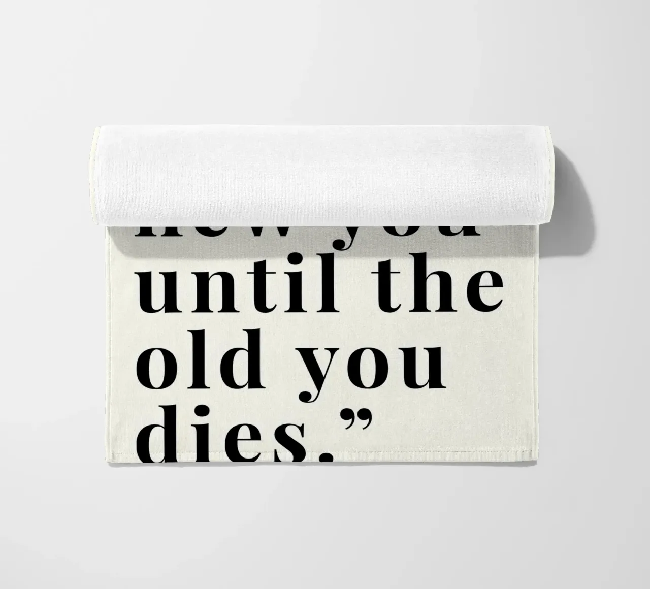 'You cannot be a new telo mare da Type & Tape