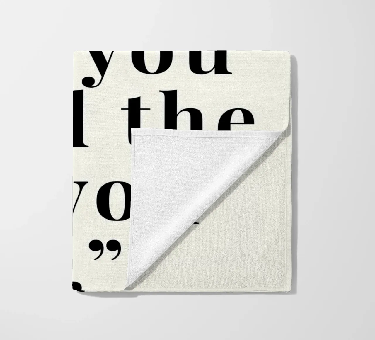 'You cannot be a new telo mare da Type & Tape
