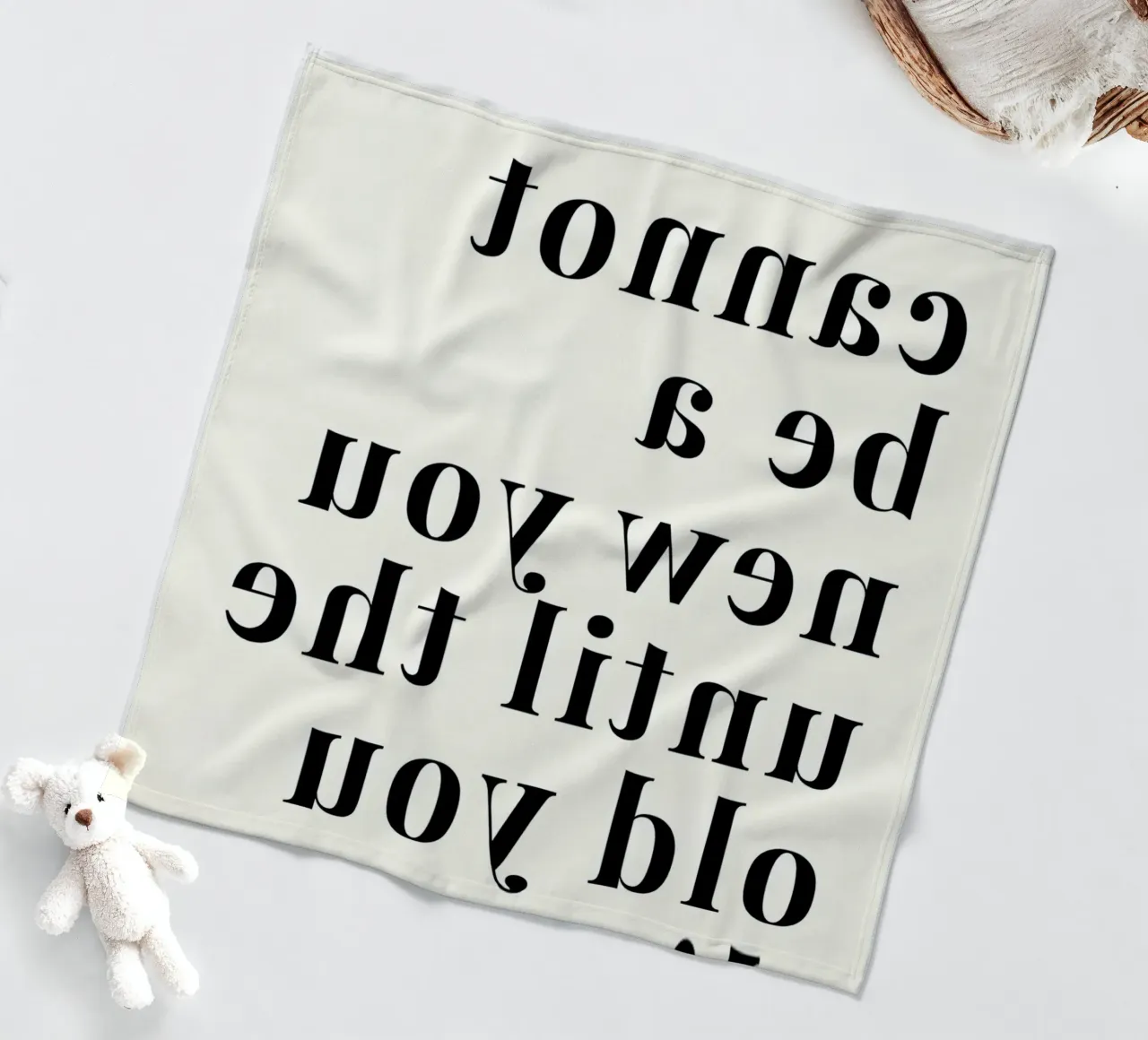 'You cannot be a new coperta in pile da Type & Tape