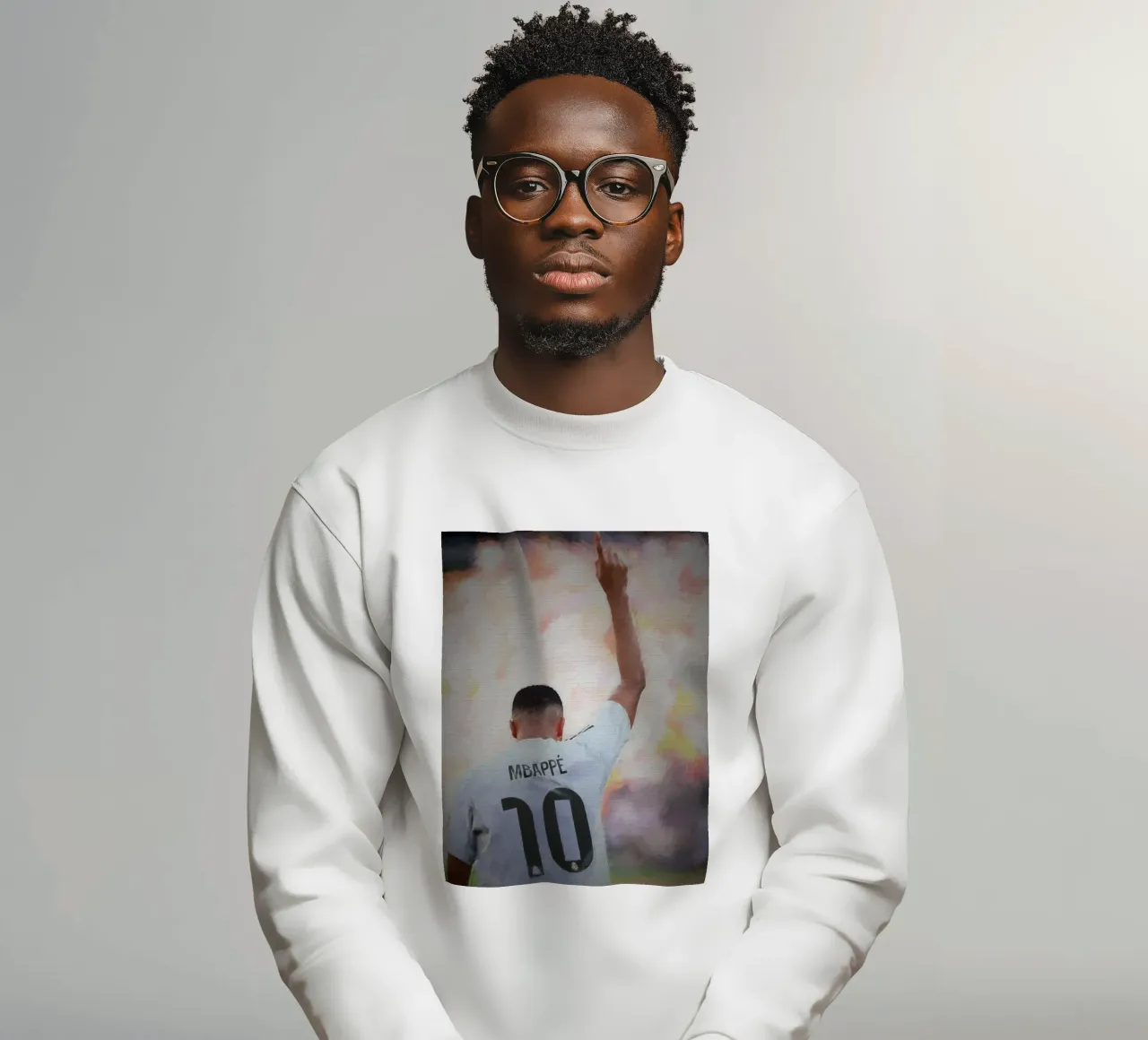 Kylian Mbappé felpa da dark eagle