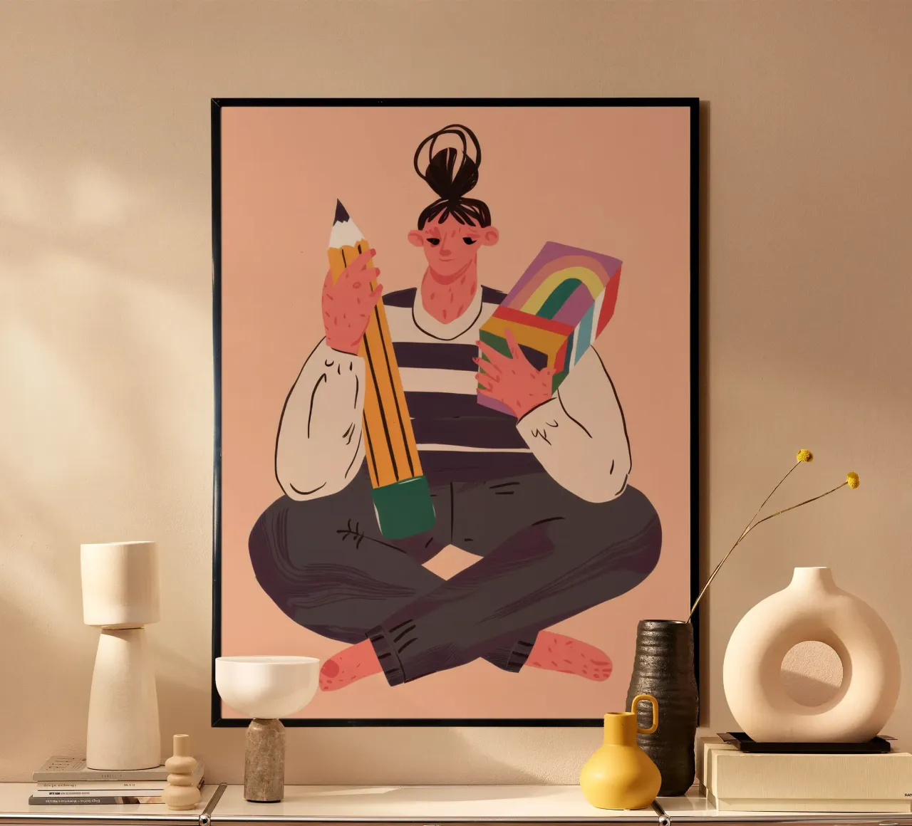 La Musa silenziosa del Creatore poster da Astra Mist