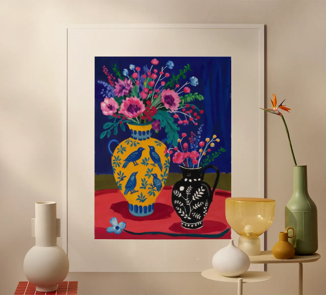 Drammatico bouquet di mezzanotte poster da Astra Mist