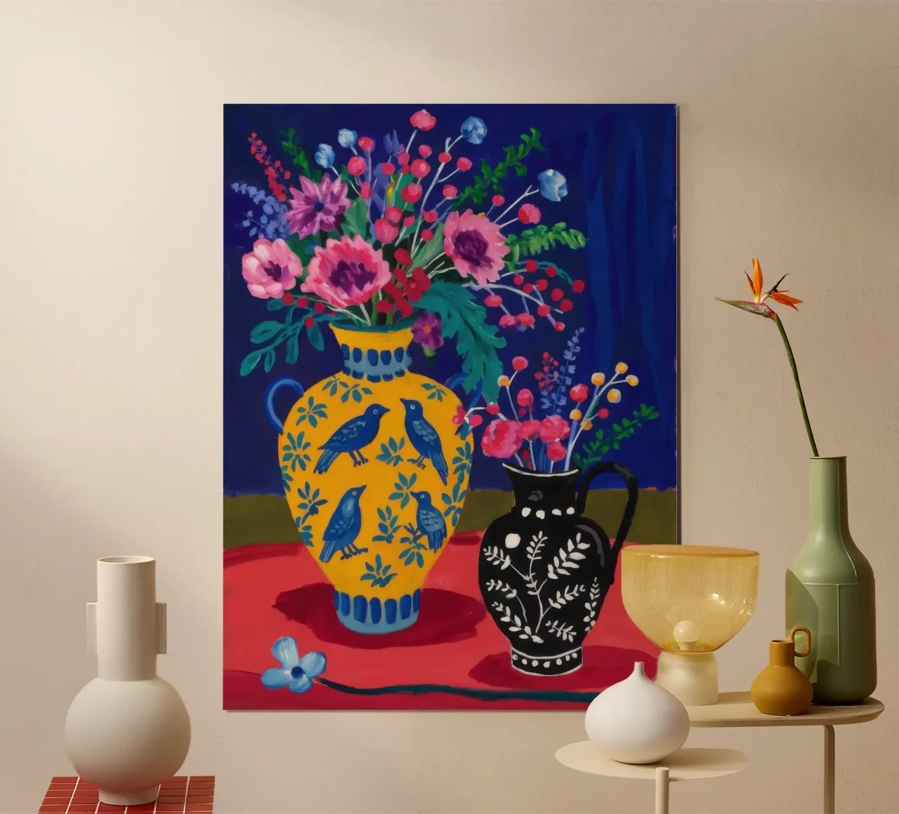 Drammatico bouquet di mezzanotte poster da Astra Mist
