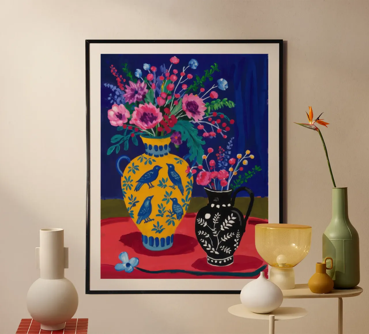 Drammatico bouquet di mezzanotte poster da Astra Mist