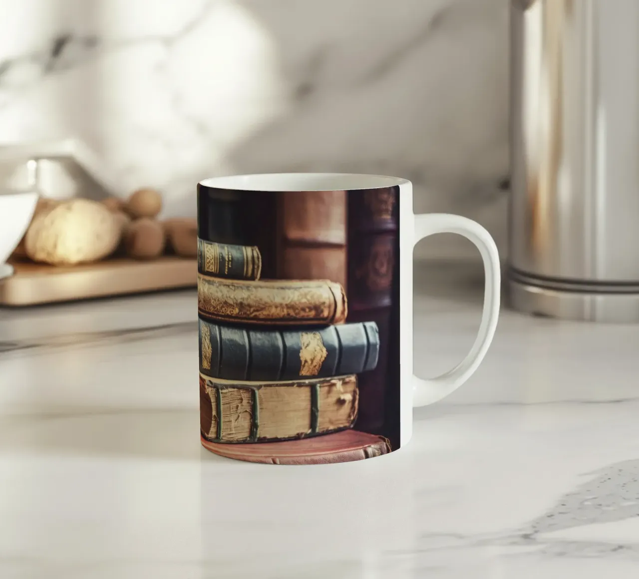 Old Books No 1 tazza in ceramica da treechild