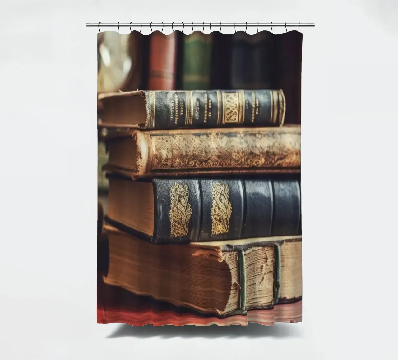 Old Books No 1 tenda da doccia da treechild