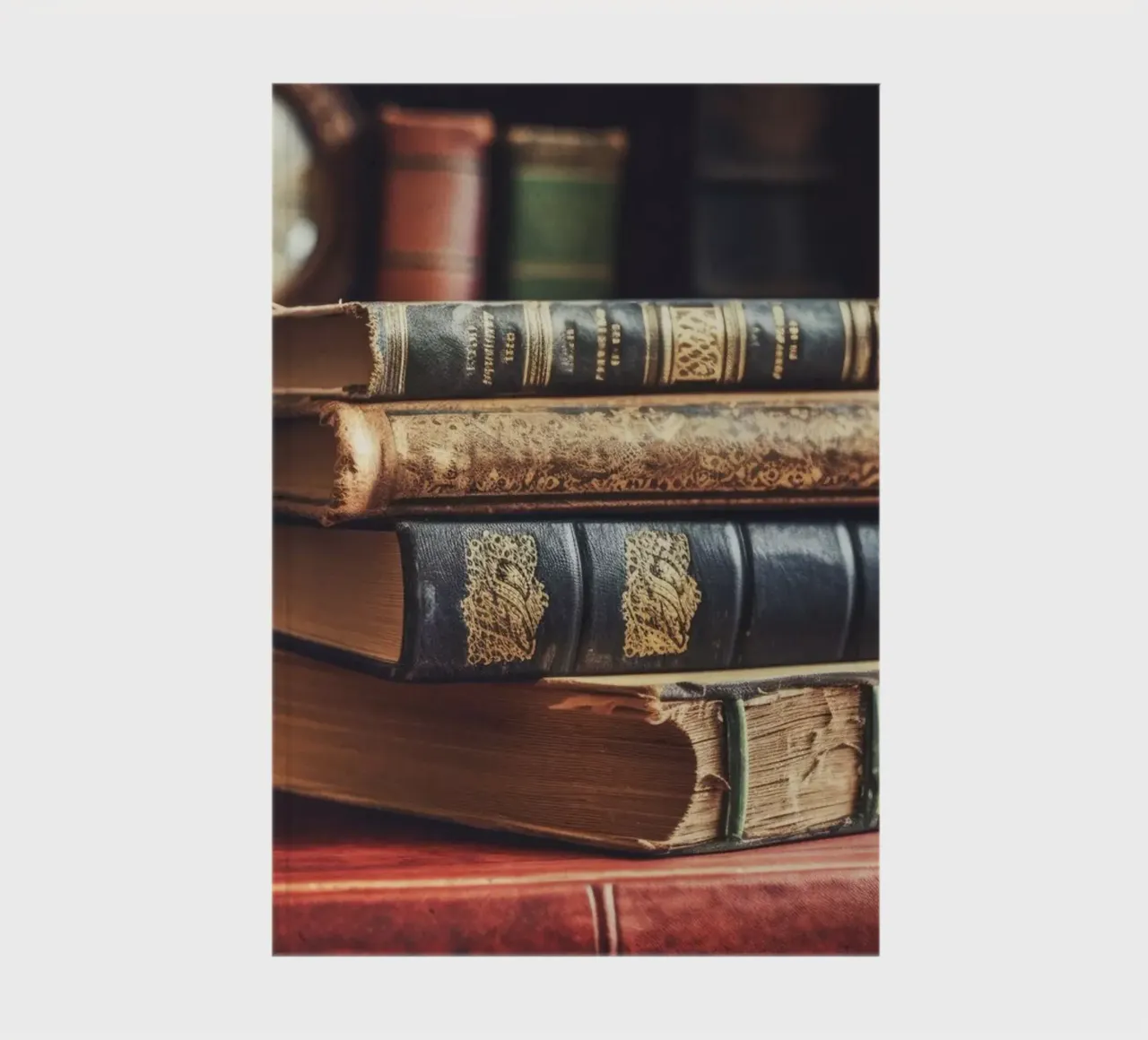 Old Books No 1 notebook by treechild