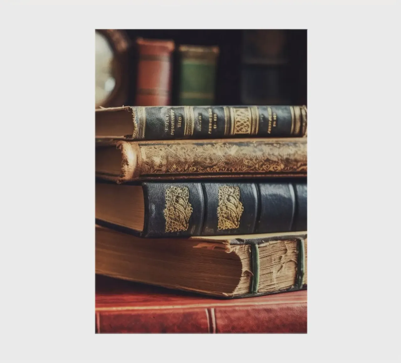Old Books No 1 notebook by treechild