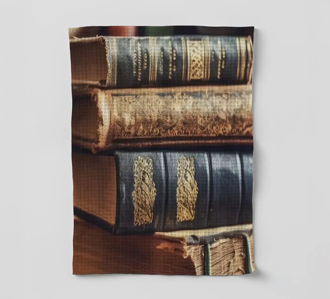 Old Books No 1 canovaccio da cucina da treechild