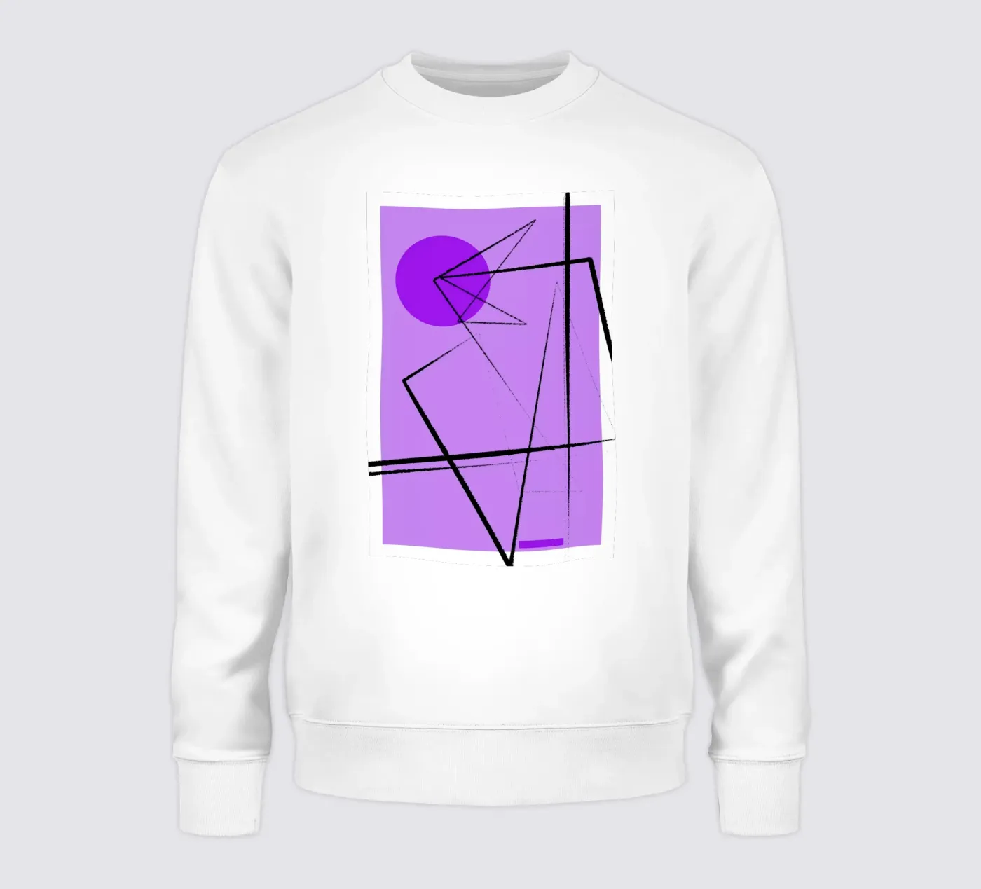 Angular Lines No 26 felpa da treechild