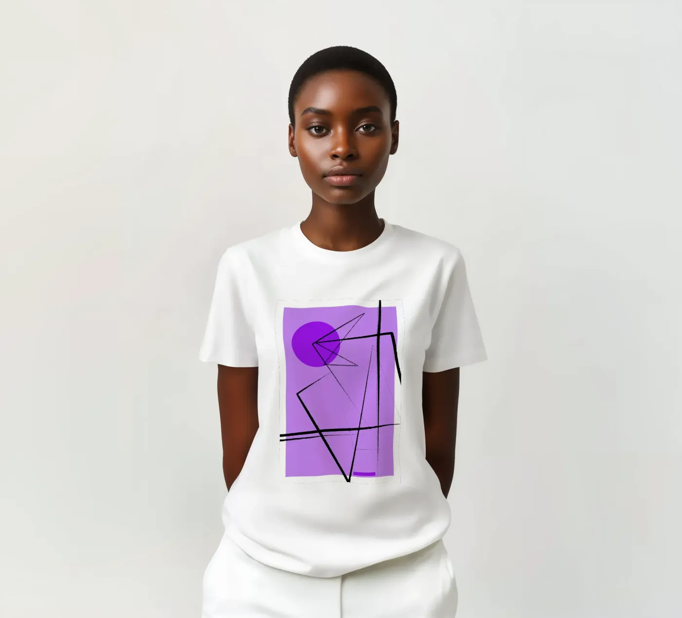 Angular Lines No 26 t-shirt da treechild