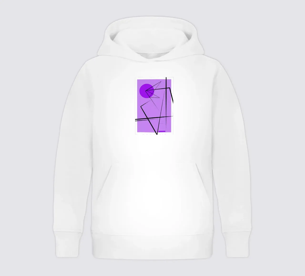 Angular Lines No 26 Kinder Hoodie von treechild