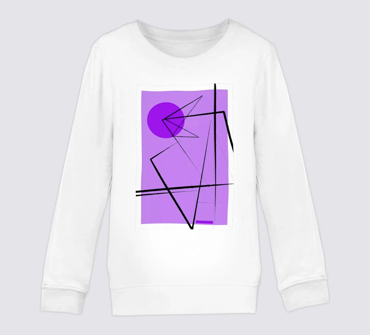 Angular Lines No 26 kinder sweatshirt van treechild