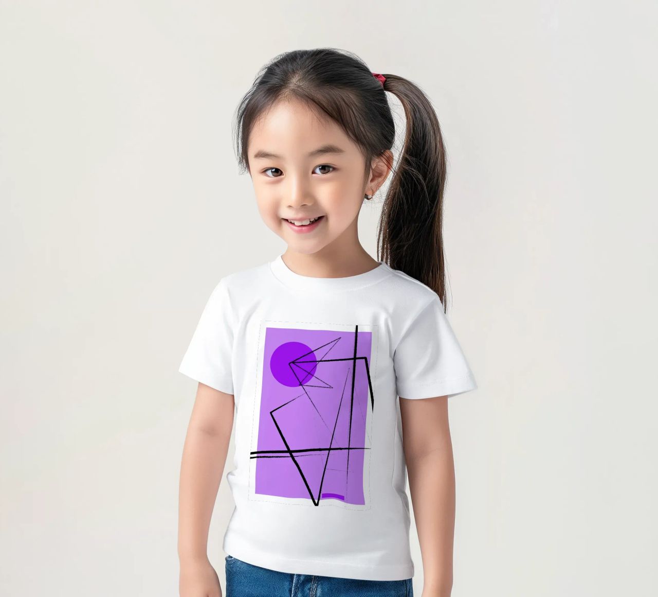 Angular Lines No 26 kinder t-shirt van treechild