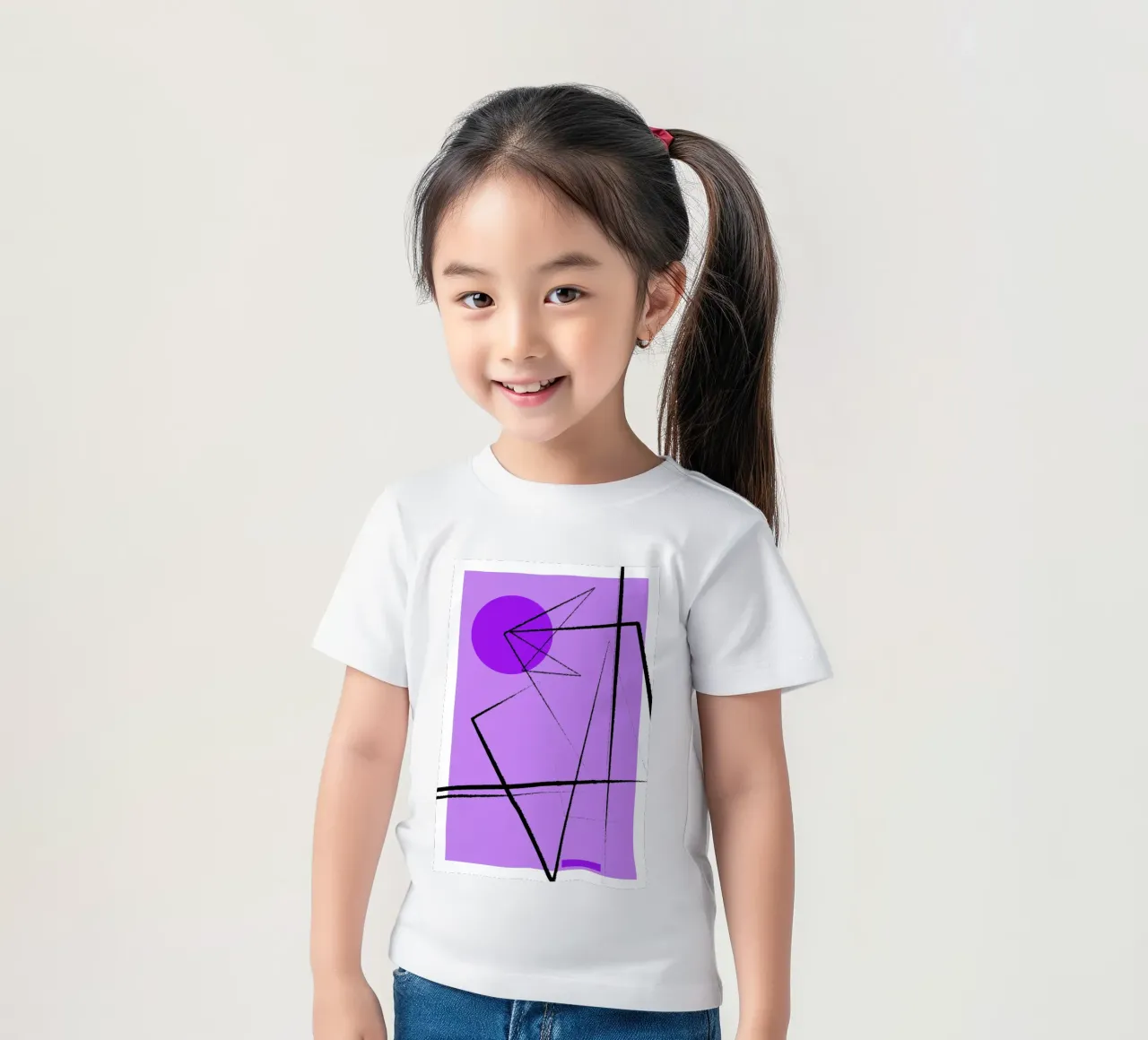 Angular Lines No 26 kinder t-shirt van treechild