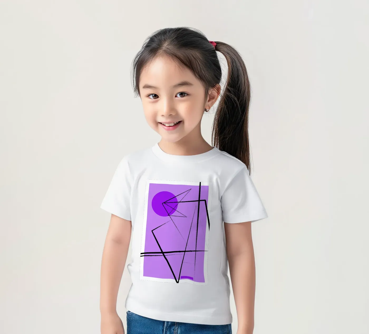 Angular Lines No 26 t-shirt bambini da treechild