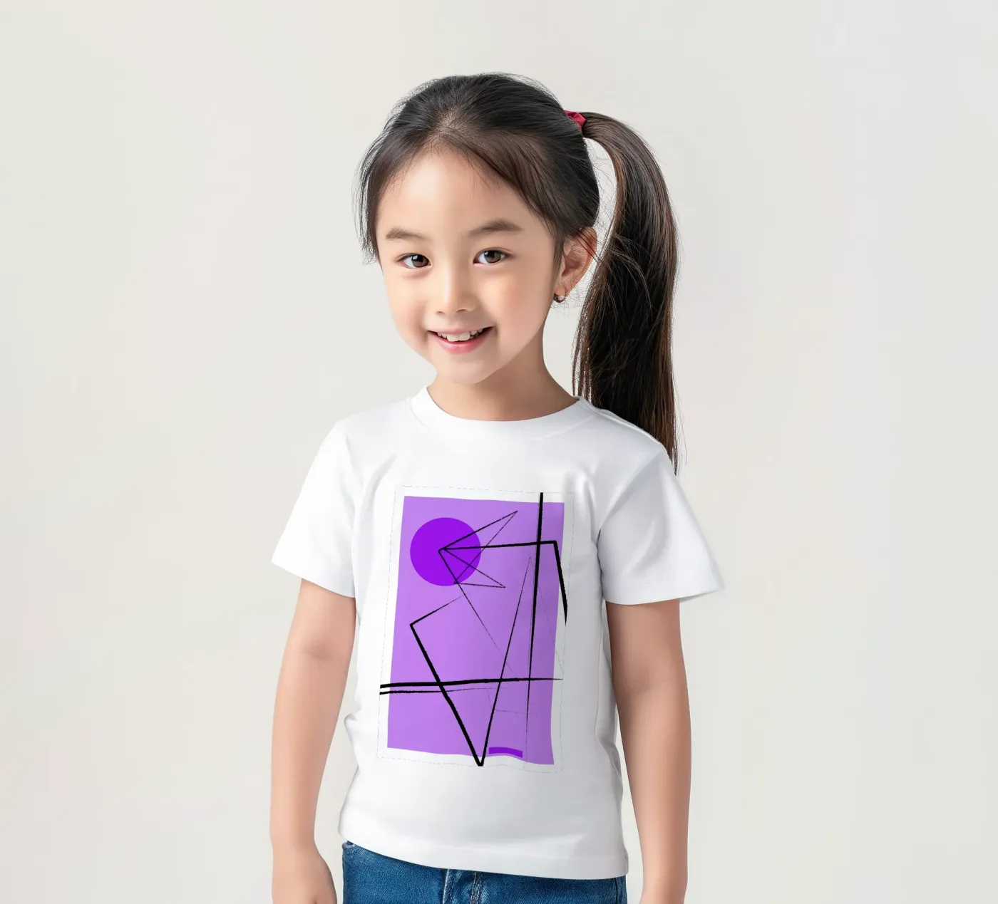 Angular Lines No 26 t-shirt bambini da treechild