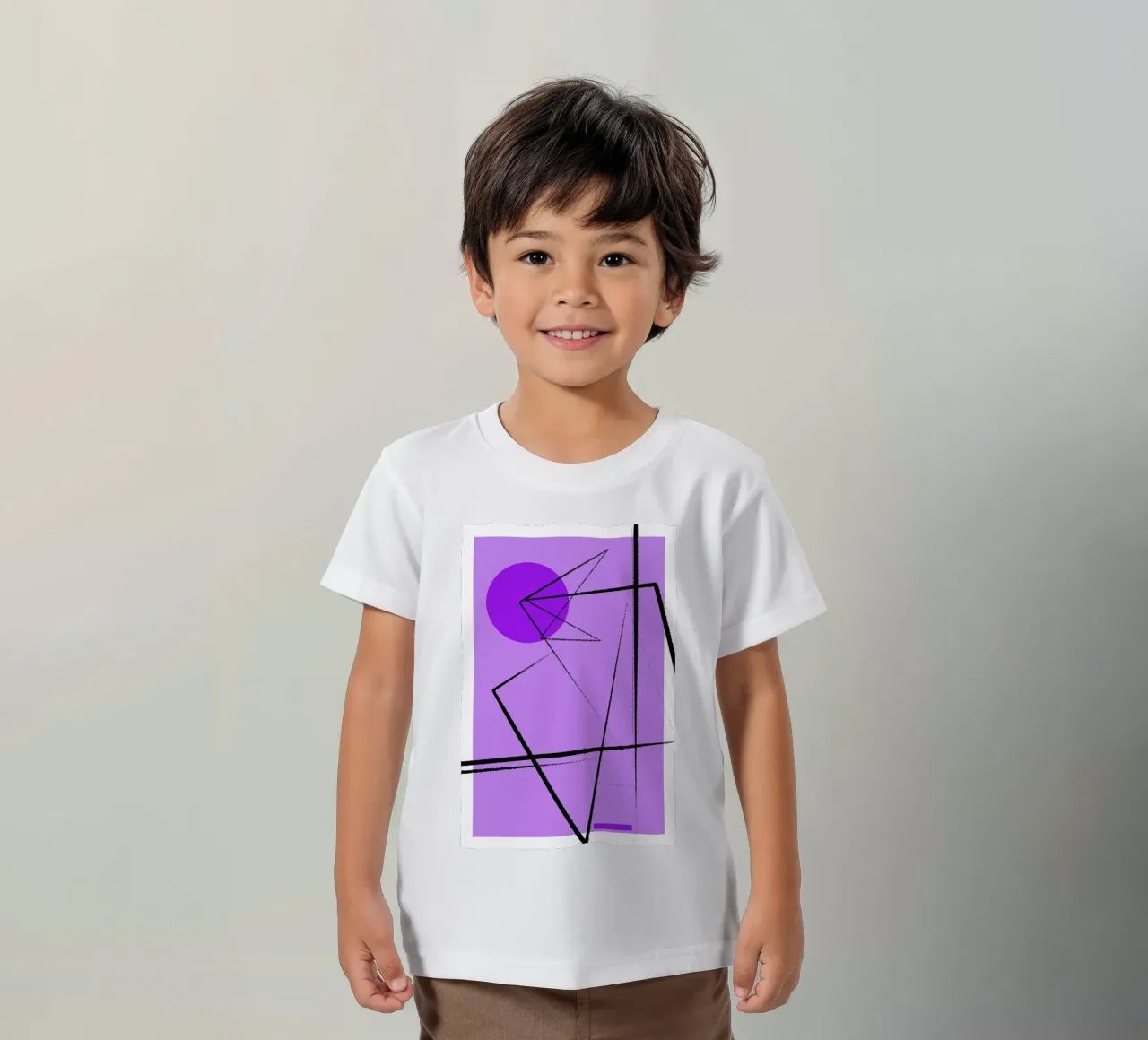 Angular Lines No 26 kinder t-shirt van treechild
