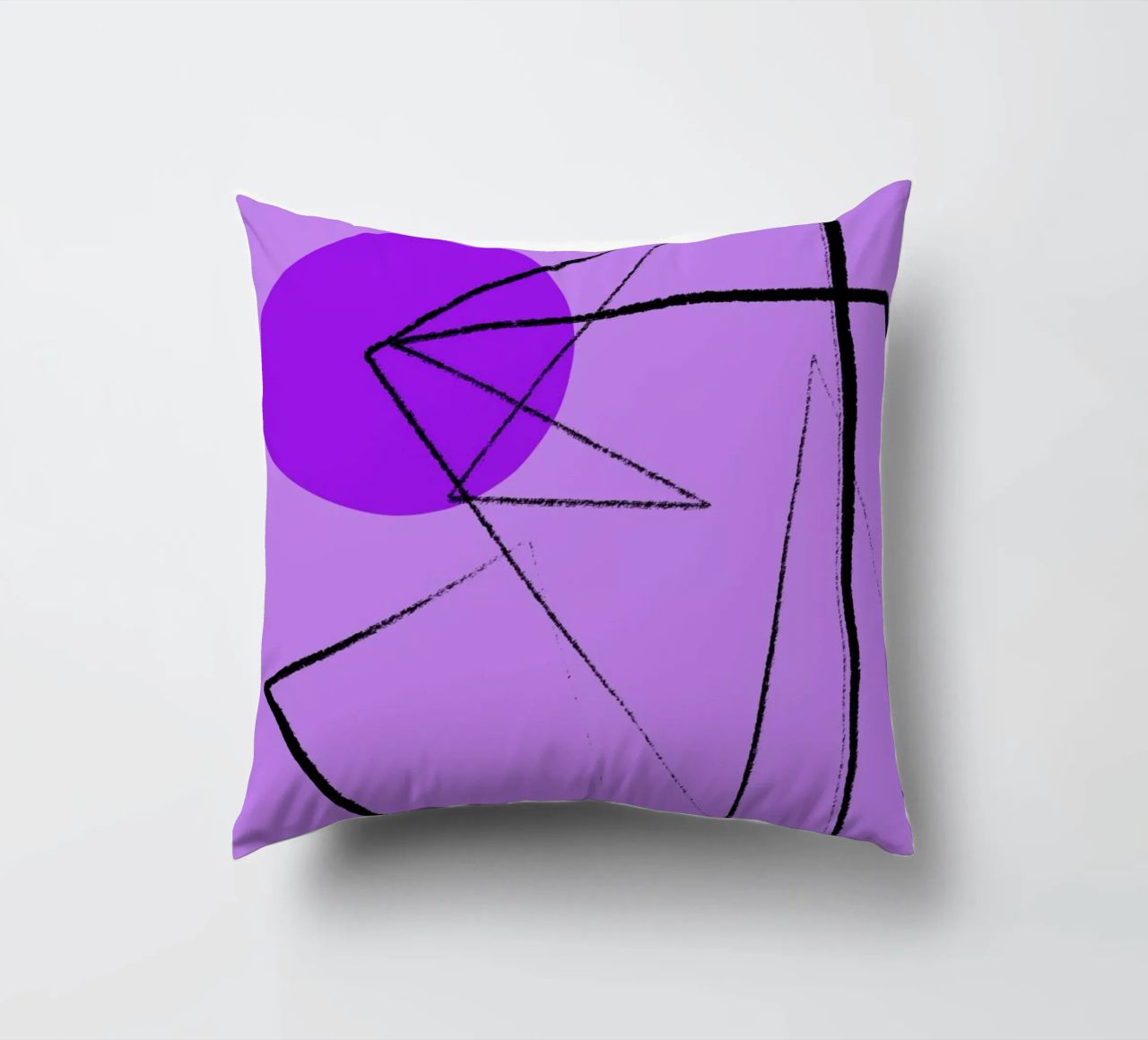 Angular Lines No 26 kussen van treechild