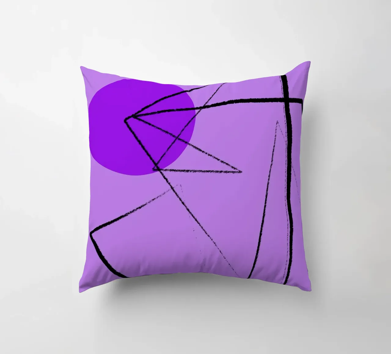 Angular Lines No 26 Kissen von treechild